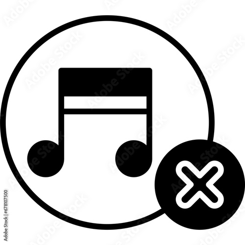 No Music Icon