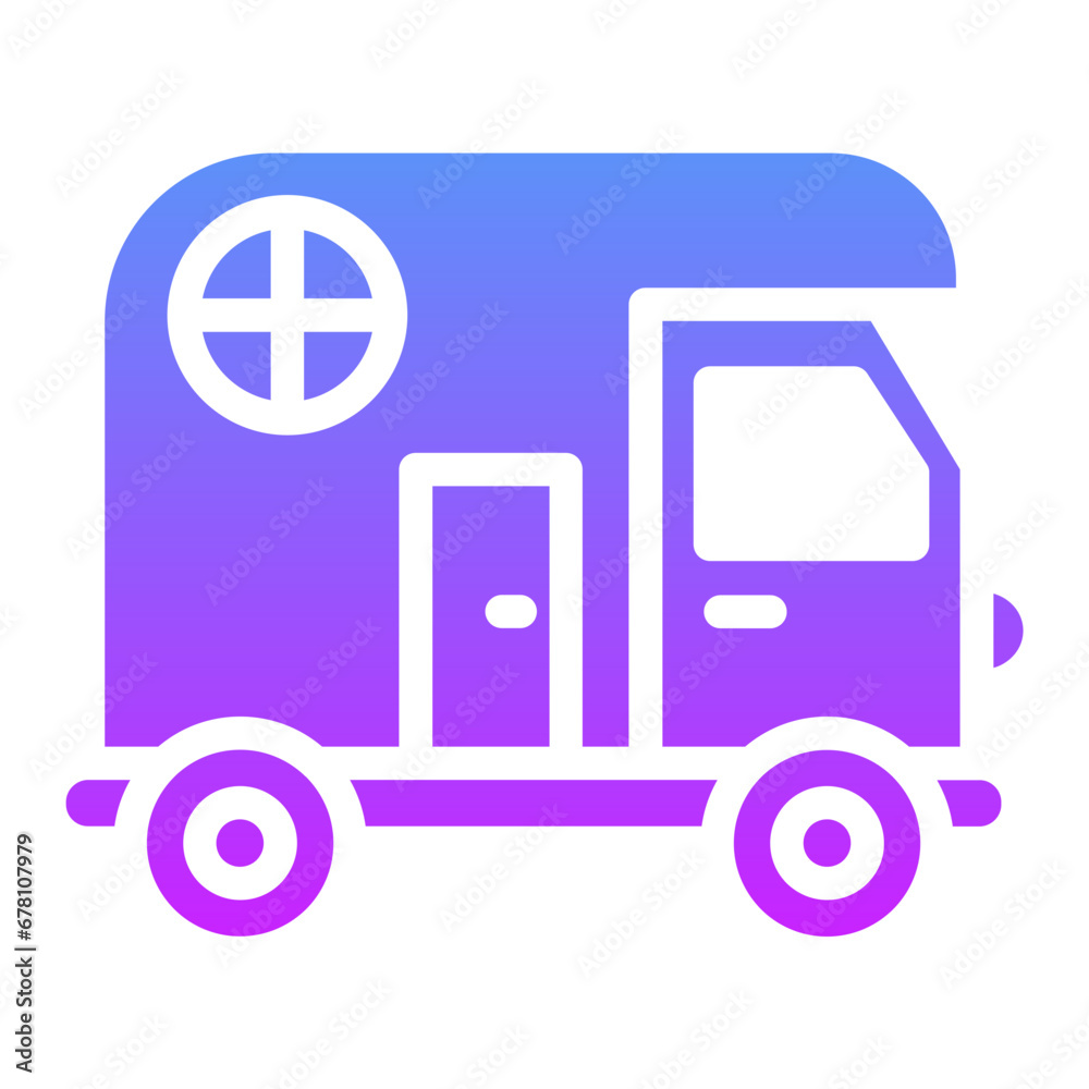 Camper Van Icon