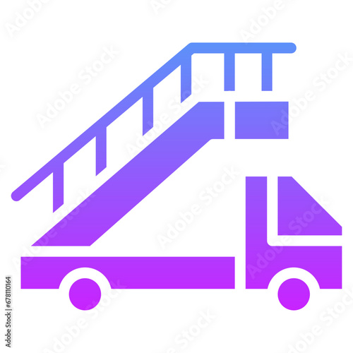 Aircraft Stairs Icon