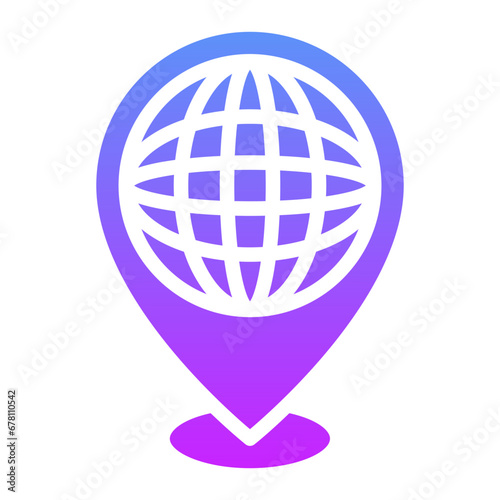 Worldwide Location Icon