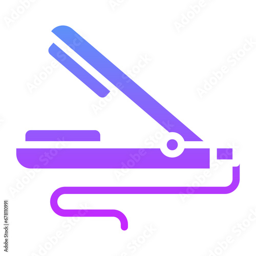 Hair Straightener Icon