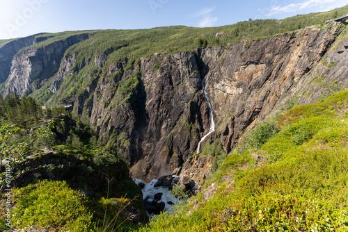 Måbødalen a narrow valley in Eidfjord Municipality in Vestland county, Norway