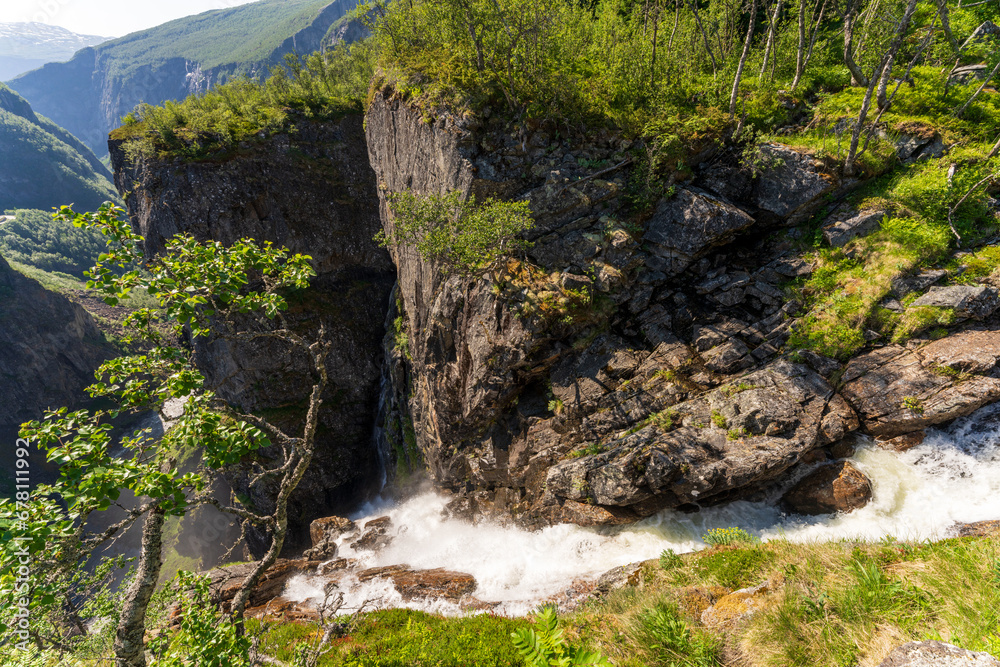Måbødalen a narrow valley in Eidfjord Municipality in Vestland county, Norway