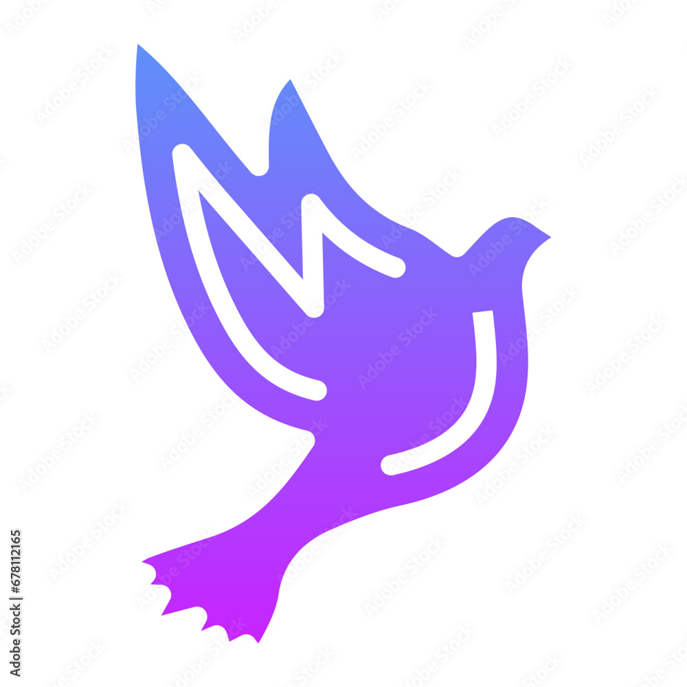 Obraz premium Dove Icon