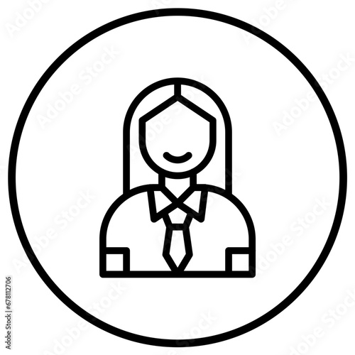 Seller women Vector Icon Design Illustration