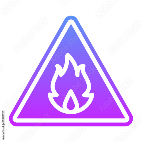 Flammable Icon photo