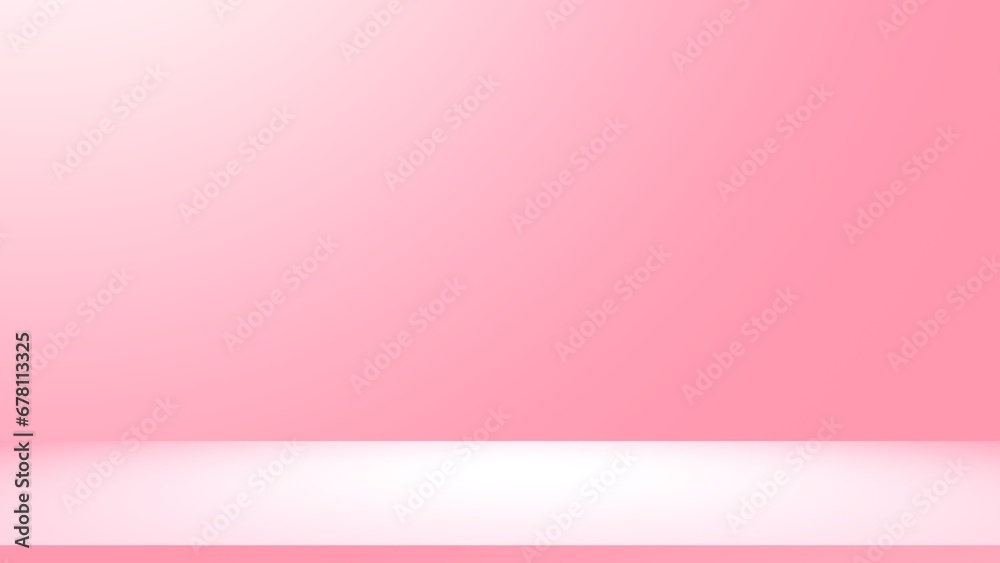 pink background with a frame for text