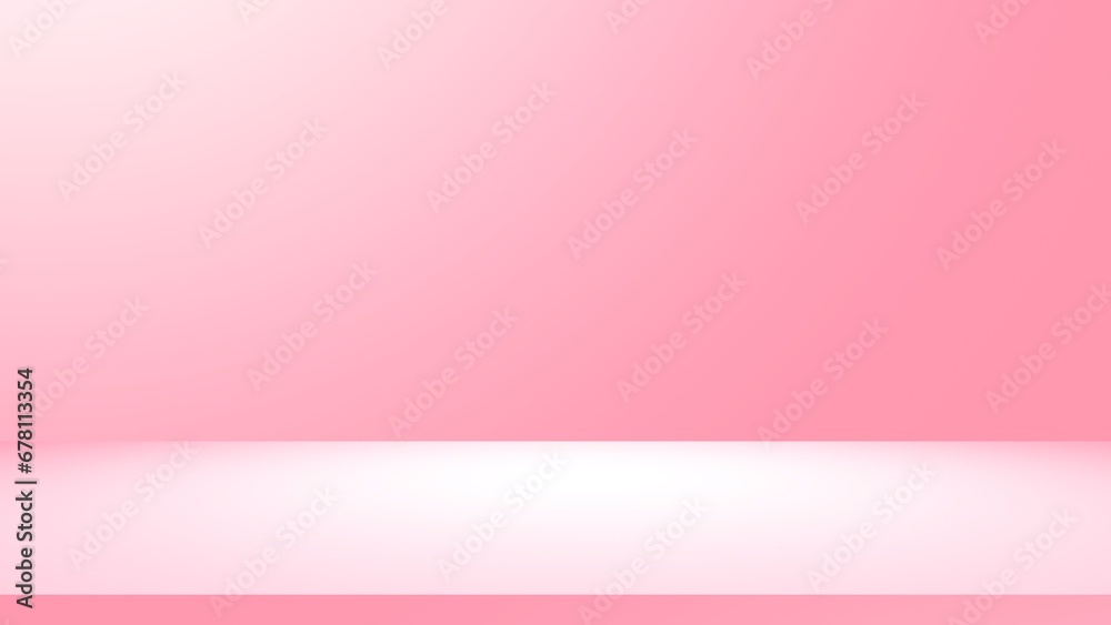 Obraz premium pink background with hearts
