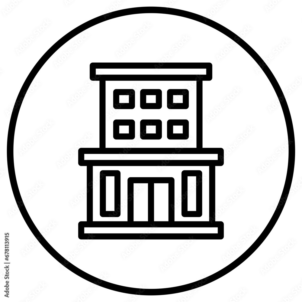 Accomodation Vector Icon Design Illustration Accomodation Vector Icon Design Illustration