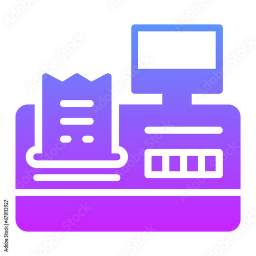 Cashier Machine Icon