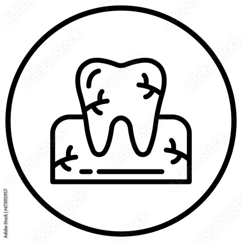 Toothache Vector Icon Design Illustration