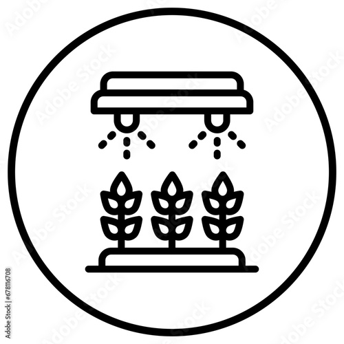 Sprinkler Vector Icon Design Illustration