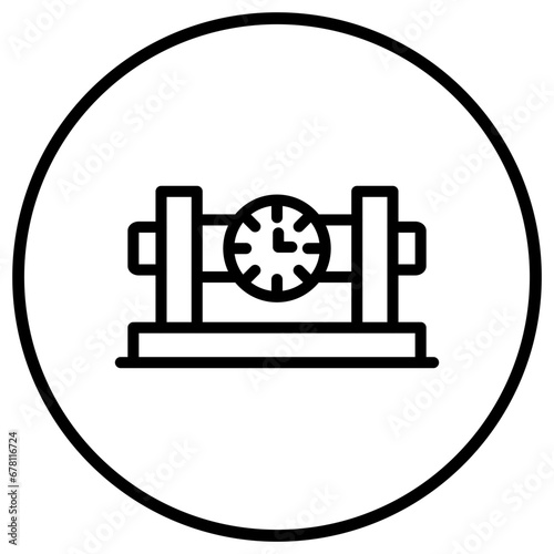 Water Meter Vector Icon Design Illustration