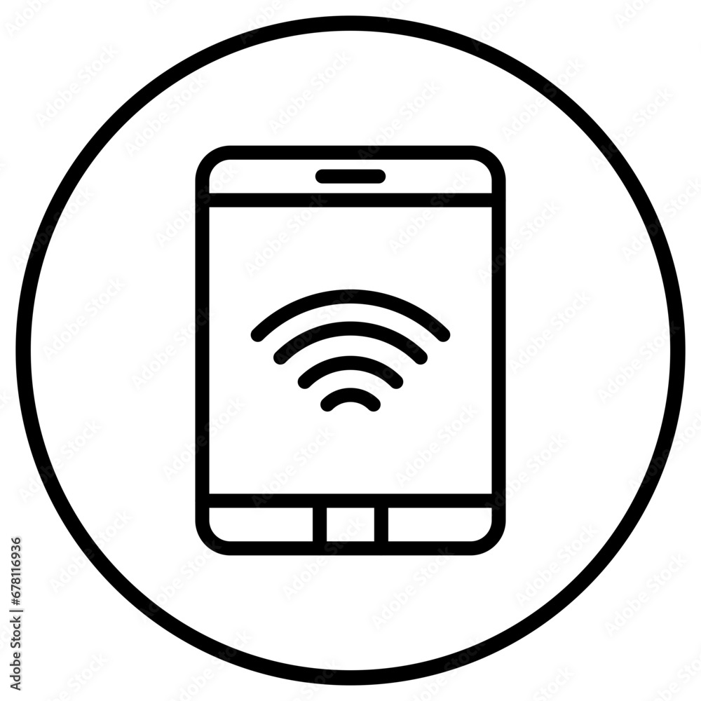 Tablet Vector Icon Design Illustration Tablet Vector Icon Design Illustration
