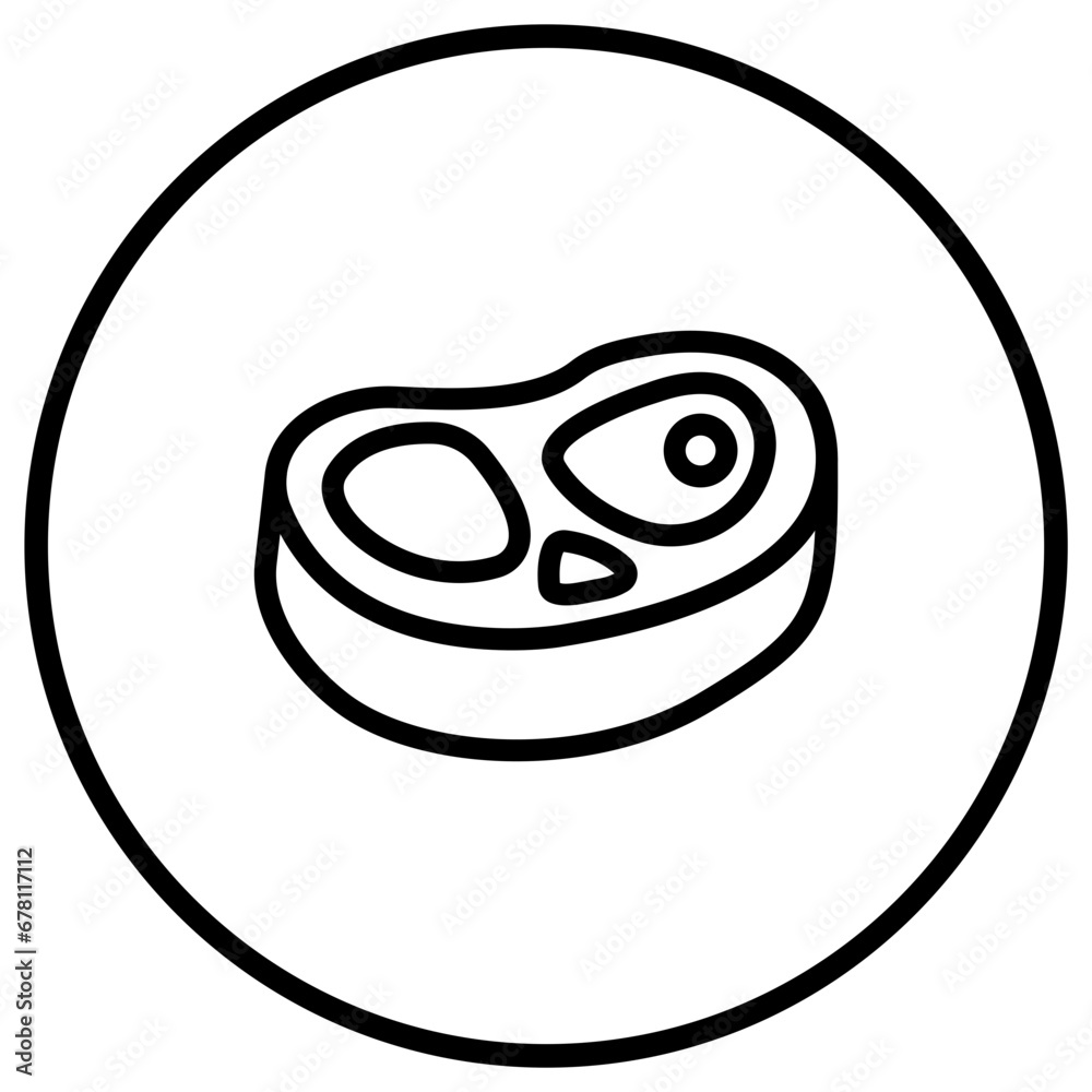 Meat Vector Icon Design Illustration Meat Vector Icon Design Illustration