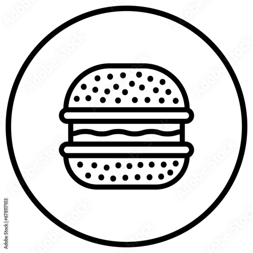 Macaroons Vector Icon Design Illustration