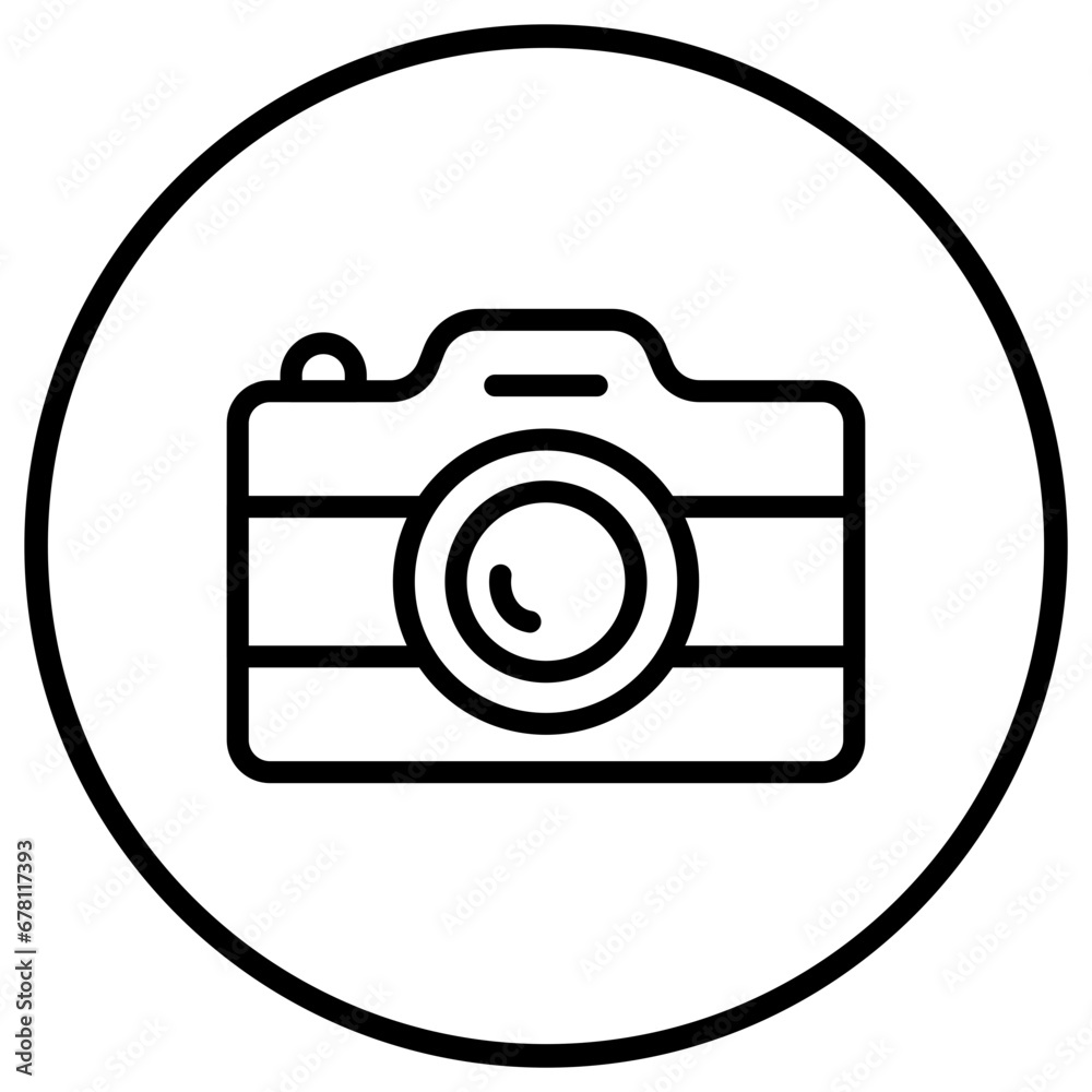 Camera Vector Icon Design Illustration Camera Vector Icon Design Illustration
