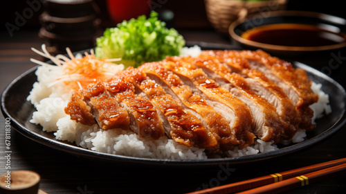 Pork Japan Food on Table