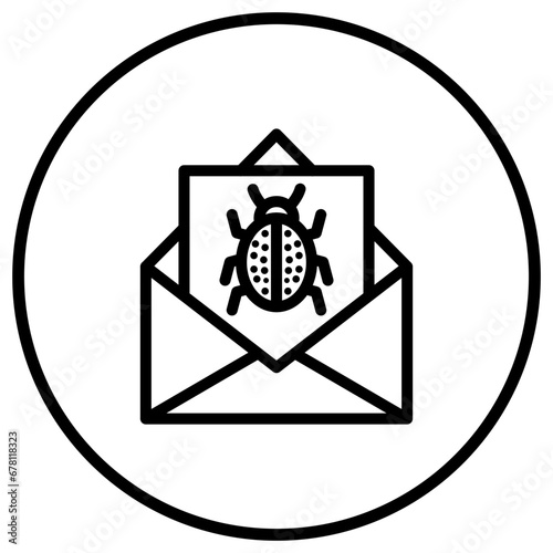 Spam Vector Icon Design Illustration