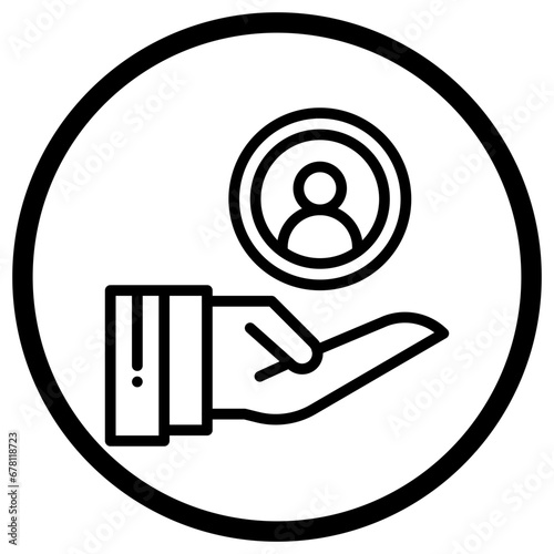 Responsibility Vector Icon Design Illustration