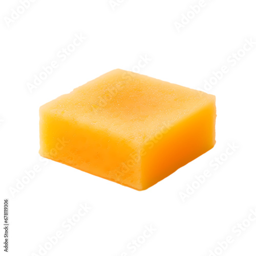 Washing sponge on transparent background, white background, isolated, icon material, commercial photography