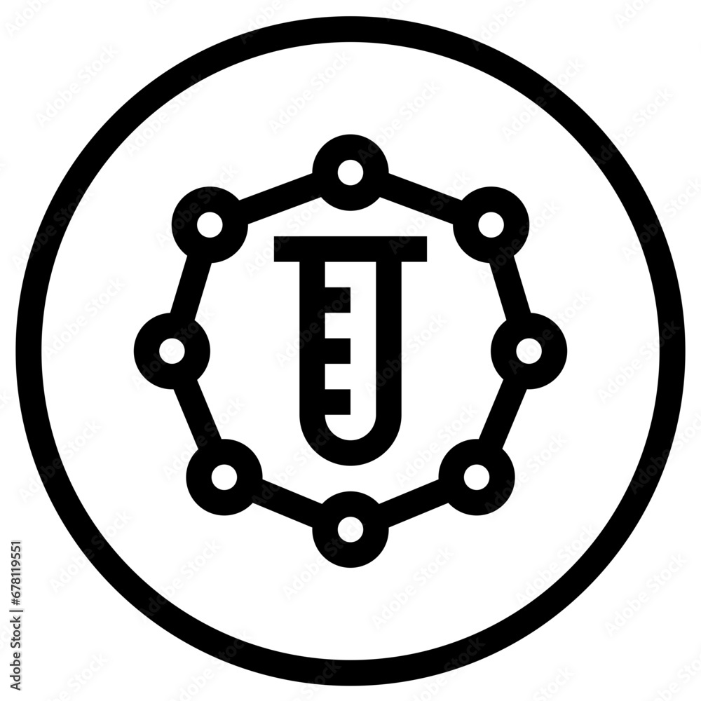 Bioengineering Vector Icon Design Illustration Bioengineering Vector Icon Design Illustration