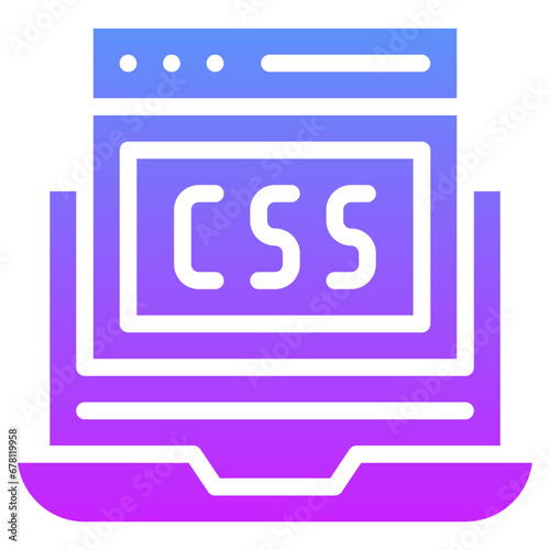 CSS Code Icon