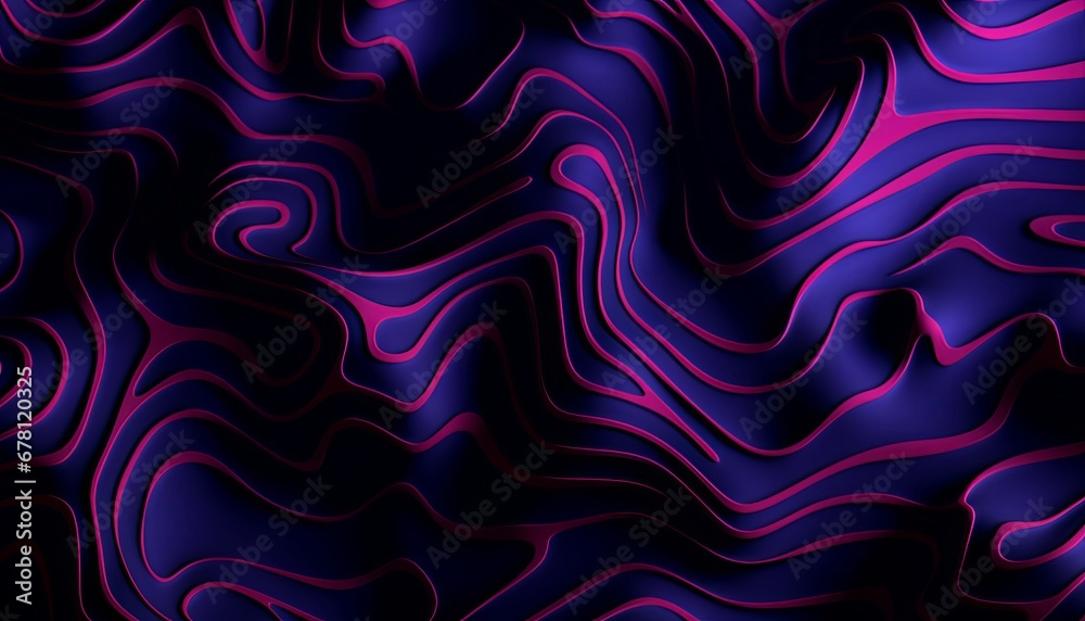 abstract background of lines and colors connection between people , generated by AI