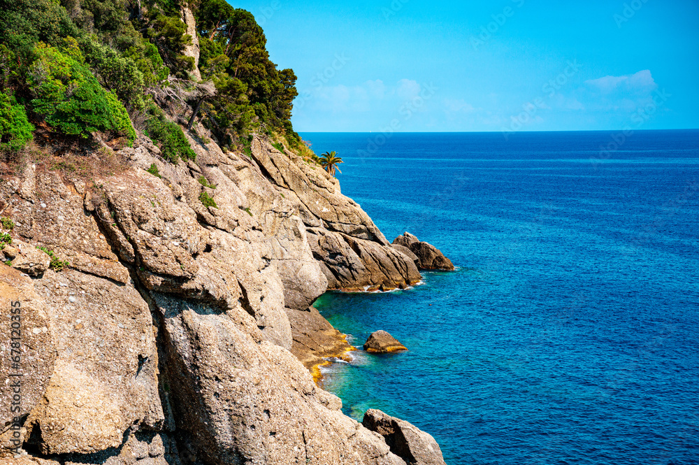 cliffs of Portofino