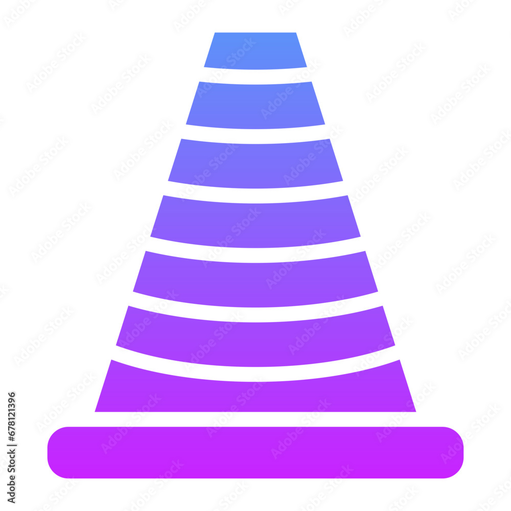 Road Cone Icon Road Cone Icon