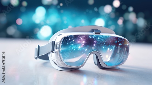 Virtual Glasses With Bokeh Effects