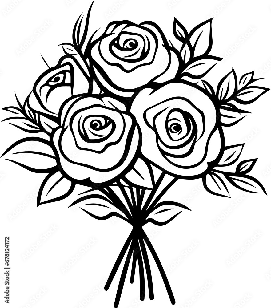 Beautiful bouquet of roses Beautiful bouquet of roses