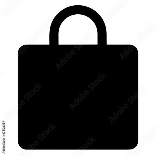 Bag packaging icon symbol vector image. Illustration of the handbag merchandise design image