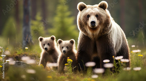 Brown bears © Rimsha
