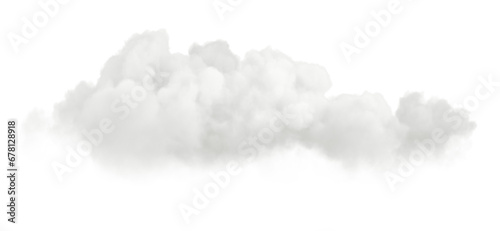 Isolated soft clouds heavenly on transparent backgrounds 3d render png