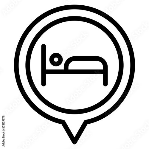 Free Download hotel location line - GFXLoad