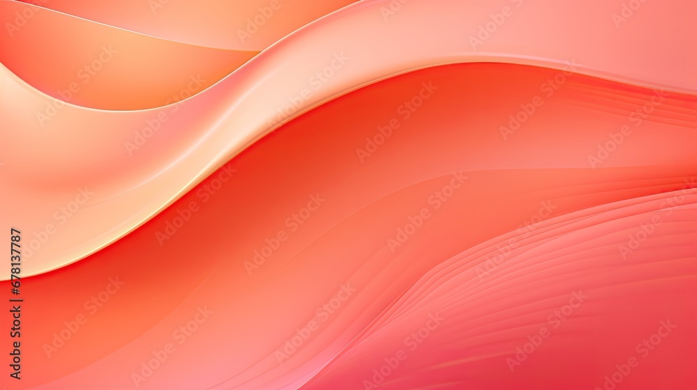 Blend pink with orange background. Suitable for cosmetic products. Luxurious and smooth impression.