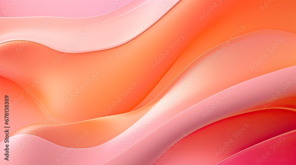 Blend pink with orange background. Suitable for cosmetic products. Luxurious and smooth impression. Blend pink with orange background. Suitable for cosmetic products. Luxurious and smooth impression.