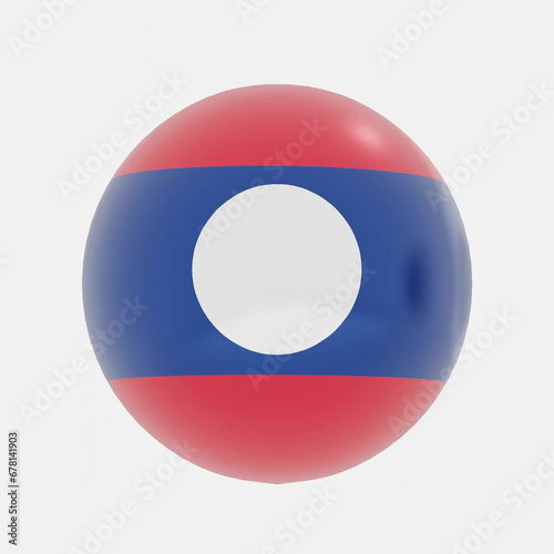 Laos flag icon or symbols Free Download Laos flag icon or symbols - GFXLoad