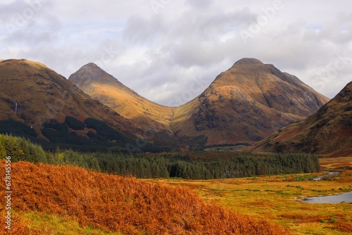 Glen etive scotland highlands 
