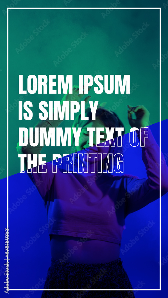 Modern and Simple Text Animation for Social Media Stories Stock ...