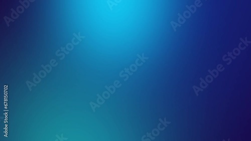 Blurred blue and navy bright lights on gradient background. Moving gradient, soft colors and slow movement,.