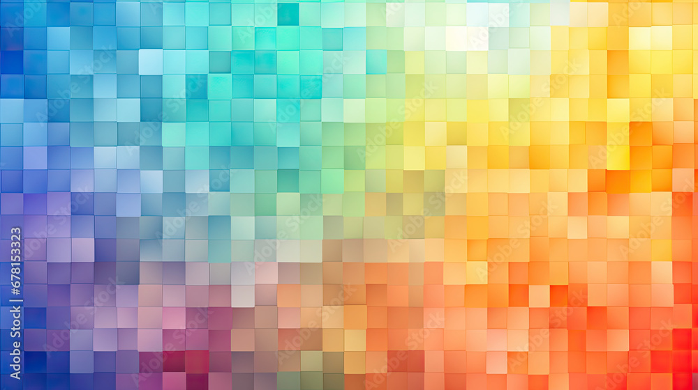Spring Summer 2024 - Colorful Cubic Background with Multiple Cubes Spring Summer 2024 - Colorful Cubic Background with Multiple Cubes