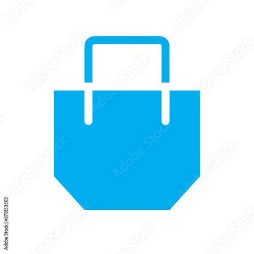 Bag packaging icon symbol vector image. Illustration of the handbag merchandise design image