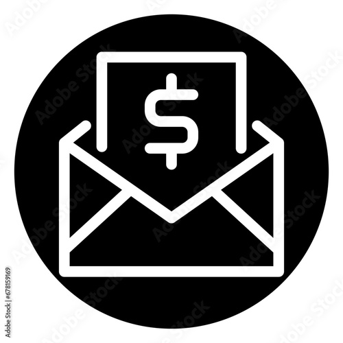 bribe glyph icon