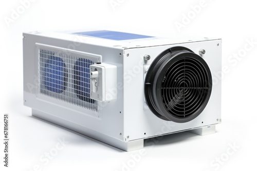 Heat recovery ventilator isolated on a white background  photo