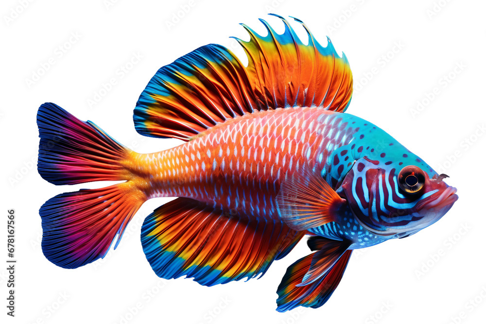 Fototapeta premium fish isolated on transparent background