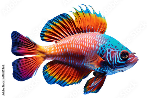 fish isolated on transparent background