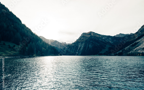 Alpine mountain lake