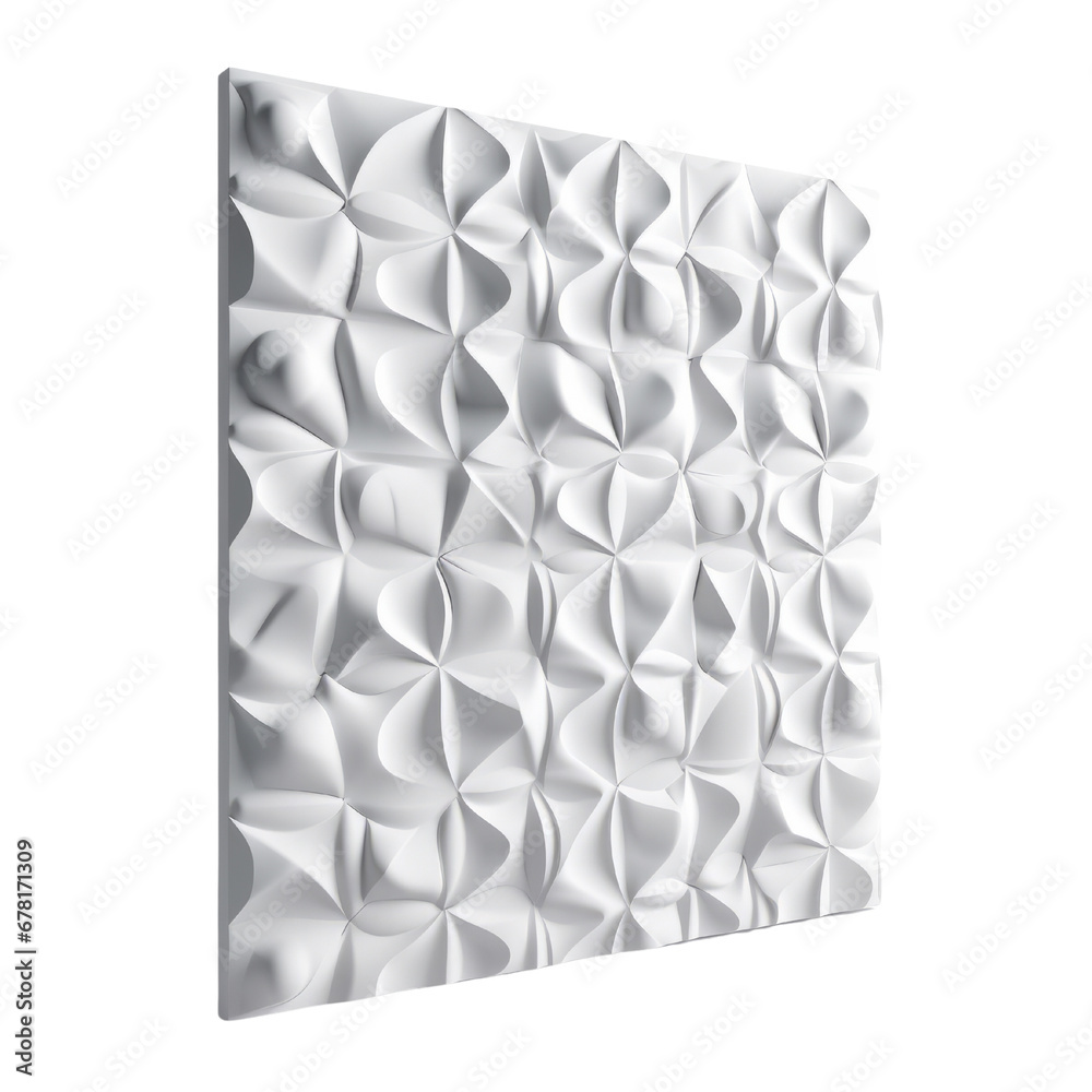 Fototapeta premium Wall panel PNG Cutout, Generative AI